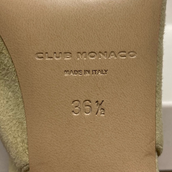 Club Monaco Yellow Heels - Picture 3 of 7